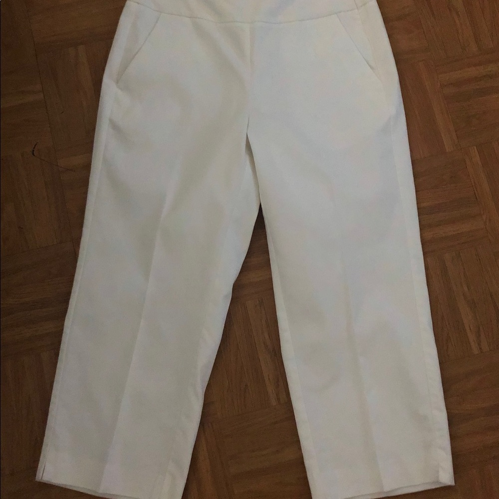 White trousers!